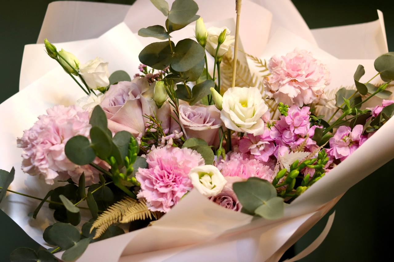 Your perfect bouquet—that's about us!